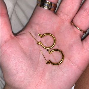 Chunky Gold Hoops✨